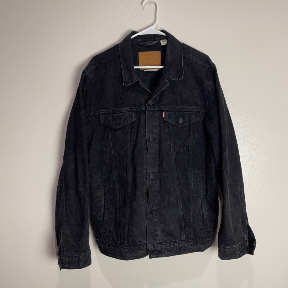 Levis Premium Denim Jacket Size Large